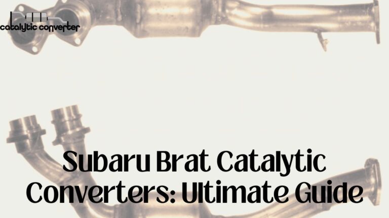 Subaru Brat Catalytic Converters